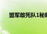 盟军敢死队1秘籍（盟军敢死队1秘籍）
