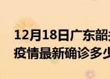 12月18日广东韶关今天疫情最新情况及韶关疫情最新确诊多少例