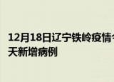 12月18日辽宁铁岭疫情今日最新情况及铁岭疫情最新消息今天新增病例