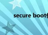 secure boot什么意思（secman）