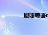 犀照粤语中字（犀照剧情）