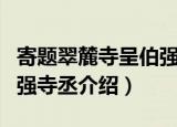 寄题翠麓寺呈伯强寺丞（关于寄题翠麓寺呈伯强寺丞介绍）