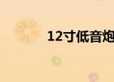 12寸低音炮音箱价格（12寸）