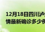 12月18日四川泸州疫情今天多少例及泸州疫情最新确诊多少例