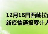12月18日西藏拉萨目前疫情是怎样及拉萨最新疫情通报累计人数