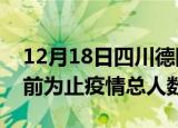 12月18日四川德阳疫情最新确诊数及德阳目前为止疫情总人数