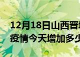 12月18日山西晋城疫情最新状况今天及晋城疫情今天增加多少例