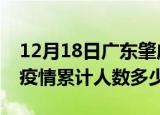 12月18日广东肇庆疫情阳性人数及肇庆新冠疫情累计人数多少