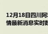 12月18日四川阿坝疫情最新通报表及阿坝疫情最新消息实时数据