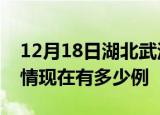 12月18日湖北武汉疫情新增多少例及武汉疫情现在有多少例