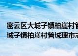 密云区大城子镇柏崖村管城理市志愿服务队（关于密云区大城子镇柏崖村管城理市志愿服务队介绍）