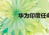  华为印度任命李国宝为新任CEO