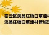 密云区溪翁庄镇白草洼村管城理市志愿服务队（关于密云区溪翁庄镇白草洼村管城理市志愿服务队介绍）