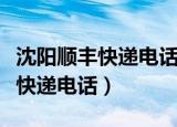 沈阳顺丰快递电话上门取件皇姑区（沈阳顺丰快递电话）