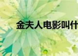 金夫人电影叫什么（金夫人电子相册）
