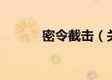 密令截击（关于密令截击介绍）