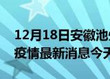 12月18日安徽池州疫情累计确诊人数及池州疫情最新消息今天