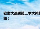 密室大逃脱第二季大神版（关于密室大逃脱第二季大神版介绍）