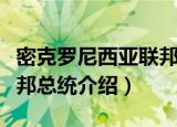 密克罗尼西亚联邦总统（关于密克罗尼西亚联邦总统介绍）