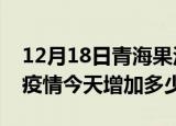 12月18日青海果洛疫情最新消息数据及果洛疫情今天增加多少例