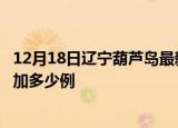 12月18日辽宁葫芦岛最新疫情通报今天及葫芦岛疫情今天增加多少例