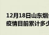 12月18日山东烟台疫情今日数据及烟台最新疫情目前累计多少例