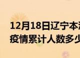12月18日辽宁本溪疫情情况数据及本溪新冠疫情累计人数多少