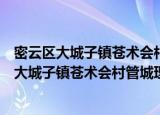 密云区大城子镇苍术会村管城理市志愿服务队（关于密云区大城子镇苍术会村管城理市志愿服务队介绍）