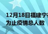 12月18日福建宁德疫情动态实时及宁德目前为止疫情总人数