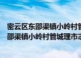 密云区东邵渠镇小岭村管城理市志愿服务队（关于密云区东邵渠镇小岭村管城理市志愿服务队介绍）