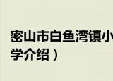 密山市白鱼湾镇小学（关于密山市白鱼湾镇小学介绍）