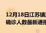 12月18日江苏镇江今日疫情数据及镇江疫情确诊人数最新通报