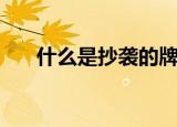 什么是抄袭的牌子衣服（什么是抄送）