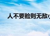 人不要脸则无敌小说（人不要脸则无敌）