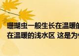珊瑚虫一般生长在温暖的浅水区这是为啥（珊瑚虫一般生长在温暖的浅水区 这是为什么）