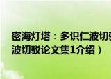 密海灯塔：多识仁波切驳论文集1（关于密海灯塔：多识仁波切驳论文集1介绍）