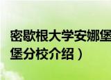 密歇根大学安娜堡分校（关于密歇根大学安娜堡分校介绍）