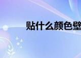 贴什么颜色壁布好看（贴组词组）