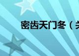 密齿天门冬（关于密齿天门冬介绍）