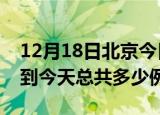 12月18日北京今日疫情最新报告及北京疫情到今天总共多少例