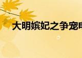大明嫔妃之争宠电影（大明嫔妃之争宠）