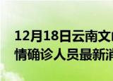 12月18日云南文山目前疫情怎么样及文山疫情确诊人员最新消息