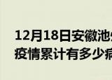 12月18日安徽池州疫情最新状况今天及池州疫情累计有多少病例
