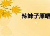 辣妹子原唱老歌（辣妹车神）