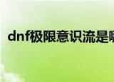 dnf极限意识流是哪个区（dnf极限意识流）