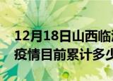 12月18日山西临汾疫情今日数据及临汾最新疫情目前累计多少例