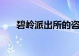 碧岭派出所的咨询电话（碧岭生态村）