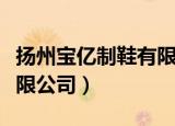 扬州宝亿制鞋有限公司网站（扬州宝亿制鞋有限公司）