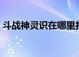 斗战神灵识在哪里打（斗战神灵识怎么获得）
