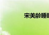 宋美龄睡眠（宋美龄侧卧）
